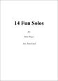 14 Fun Solos for Piano P.O.D. cover